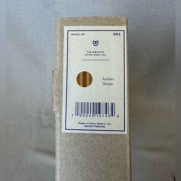 Rothy’s The Wristlet Amber Stripe New - Picture 6 of 7